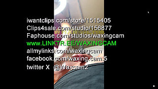 #76-3 Male Waxing POV