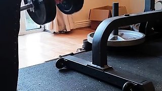 Amateur striptease and Solo masturbation