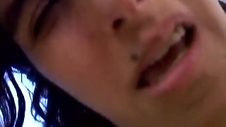 Dirty habits of Italian housewives alone at home