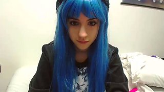 Hot amateur naked teen toys her pussy