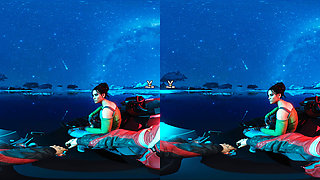 Happy Ending Panam Best Ending on Basilik Under the Meteor Shower