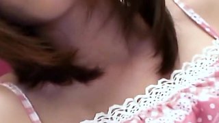 JAV Foursome Filling the Wet Pussy of Japanese School Girl of Creampies