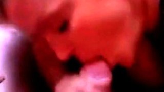 Mature German Blonde Hooker Gives a Blowjob
