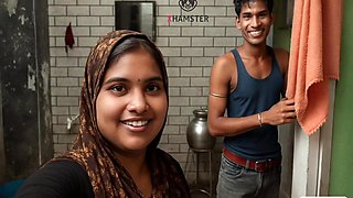 Indian Desi Newaly Merried Beautiful Couple Outdoor By -snapchat143