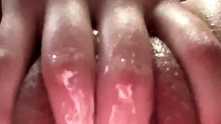 Big boobs milf masturbates with her dildo
