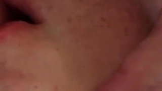 Hot Threesome! Dark-haired Horny Slut! Gets Fucked by Big Cocks!