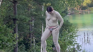 Swimming Naked, Mud, Flashing on a Highway