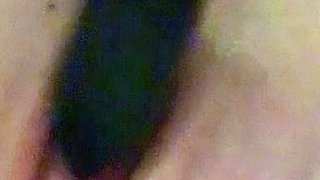 Webcam fun mature brunette with toys cum on cam
