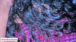 ShrutiLiveCum and SifraQueen Threesome Hardcore: Desi Bhabhi Fucked in Forest with Two Cocks