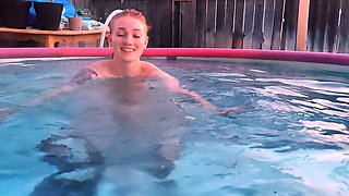 Great Big Boobs On Masturbating Redhead