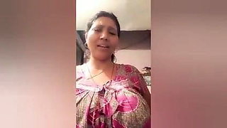 Tango Big Boob Nepali Aunty In The Kitchen Song