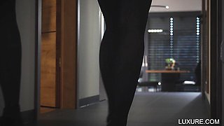 Horny glamour babes sex video
