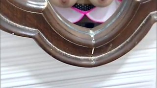 Egyptian Stepsister Perfect Ass Sucked His Cock in the Bathroom Horny Arab Slut Dirty Talk