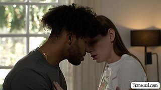 Amanda Riley gets her ass drilled deep and hard in this hot shemale video