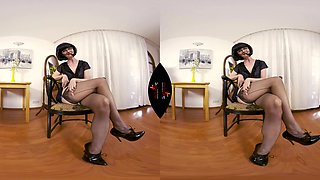 I Like It When You Look Up My Skirt - Stockings Panties Nylons Striptease