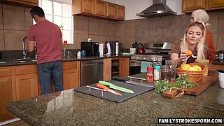 My stepdad and stepmom are not having sex!