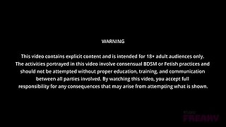 Big Tits MILF Dominates Slave in Rough Anal BDSM with Pegging & Fisting