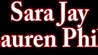 Getting Licked By Redhead Lauren Phillips! Sara Jay Gets Off!