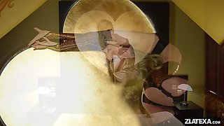 Flexible in gold: Solo, Fetish  Chaturbate Porn