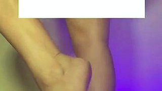 Amateur Foot Fetish Girlfriend Sucks and gives a Footjob