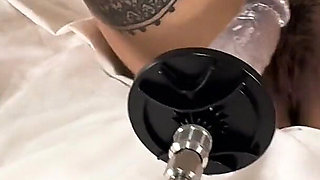 Sultry Pinay MILF's Intense Fuck Machine Orgasm - Lexxi Wett