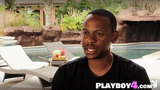 Huge boobs cougar and horny Latin washing car