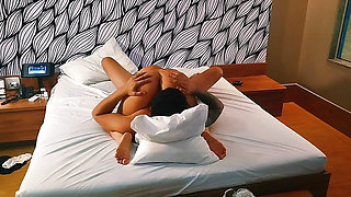 Slut fucks her friend's husband. part3