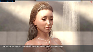 AWAM - Sophia took a bbc hard in the shower