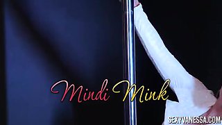 Sexy Vanessa in Sex Stripper Mindi Mink Clip#1