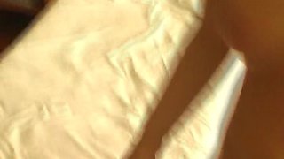 Hairy German Blonde Gets a Warm Creampie After Hot Fuck
