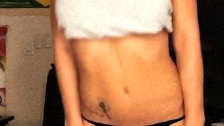 Hot blonde glamour babe solo plays to pleasure her hot body