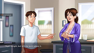 Stepmom Debbie dexxie summertime saga game