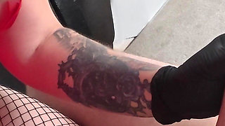 Urethral Sounding of Sex Slaves Cock Part 1