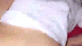 Housewife lets big black cock fuck her then swallows pp
