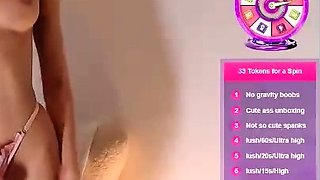 Amateur teen porsha solo action