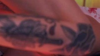 Chubby Brunette Big Boobs Dildo Masturbation