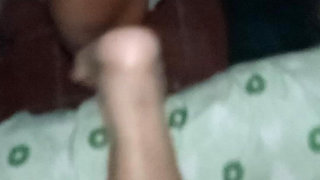 Guy with Big Penis Penetrates Innocent Young Girl at Night