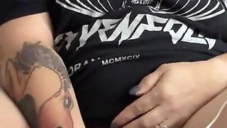 Belt Around Neck and Pussy Pumishment for My Daddy's Sub