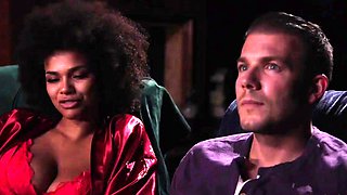 Interracial Titjobs and Ebony Babe Fucking