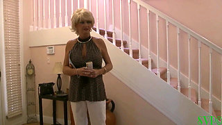 Big Tit GILF Has Stepsons Cock