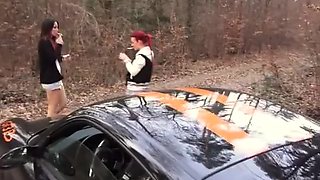 Kleine Pause Im Wald Fur Einen Orgasmus