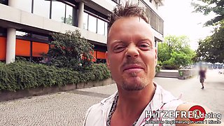 Bodo fucks hot student Gabi behind the university - Hitzefrei