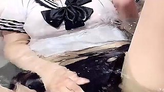 Asian Japanese mature wife Masturbation Oral Sex