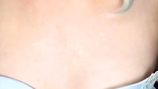 blonde teen pregnant girl has her pussy masturbated