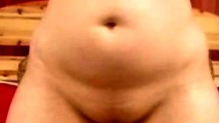 Big-Ass BBW Amateur Plays with Sex Toy on Webcam