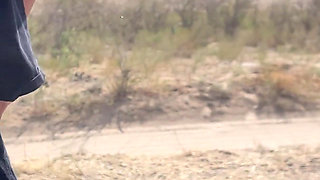 Compilation of Public Pissing in Nature! Showing Pads! POV!