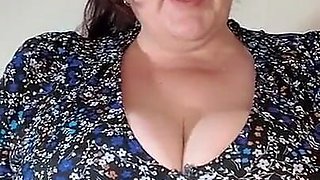 Big Tit BBW Step-mom Prepares You for College