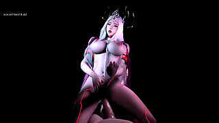 Queen Animated Allure: Big Butt Goddess in 3D - 3D Animation Hentai