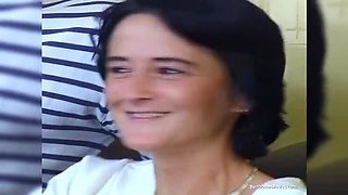 Petite Housewife Makeover for Threesome with Ben Dover - Amateur MILF Blowjob & Fingering