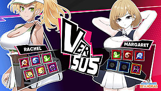 Ep13: Hentai Scenes with Margaret, Steffi and Maria - Academy Love Saga: Tennis Angels Ex